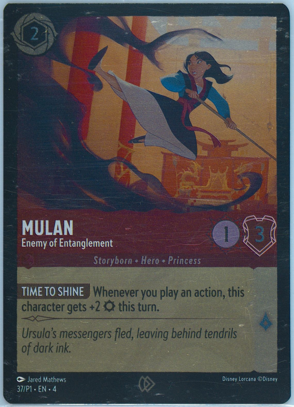 Auction Prices Realized Tcg Cards 2024 Disney Lorcana En P1-Promo