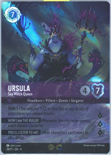 Auction Prices Realized Tcg Cards 2024 DISNEY LORCANA EN P1