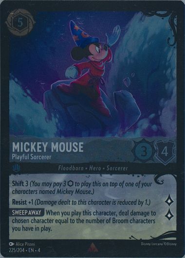 PSA10DISNEY LORCANA ミッキーマウス #220 387 PSA10DISNEY LORCANA ミッキーマウス #220 387