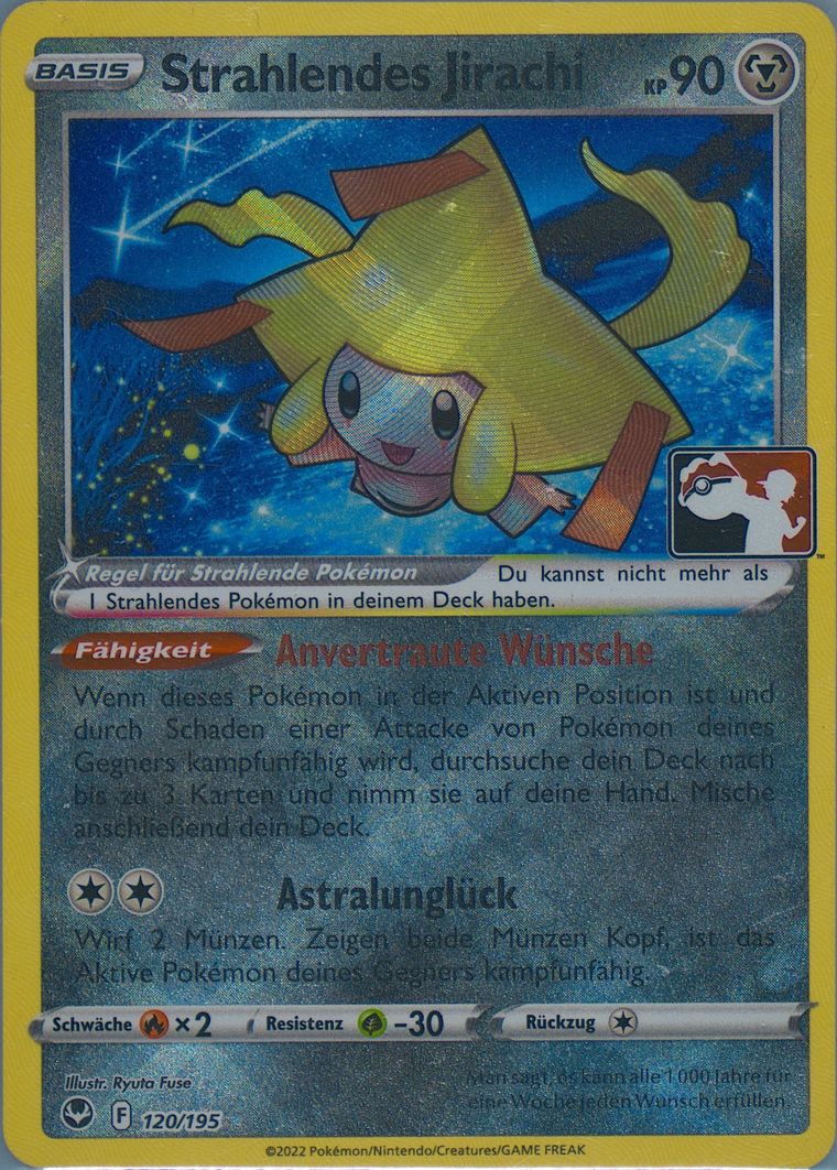 Radiant Jirachi (Pokemon Play Prize Pack Series 3)