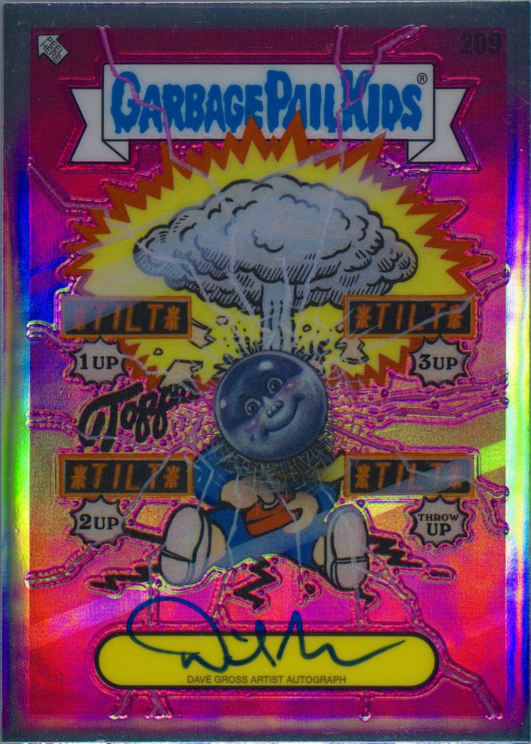 Adam Ball #209a Artist Autograph