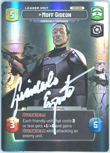 その他 STAR WARS UNLIMITED Moff Gideon Showcase Auction Prices Realized Tcg Cards 2024 STAR WARS: UNLIMITED