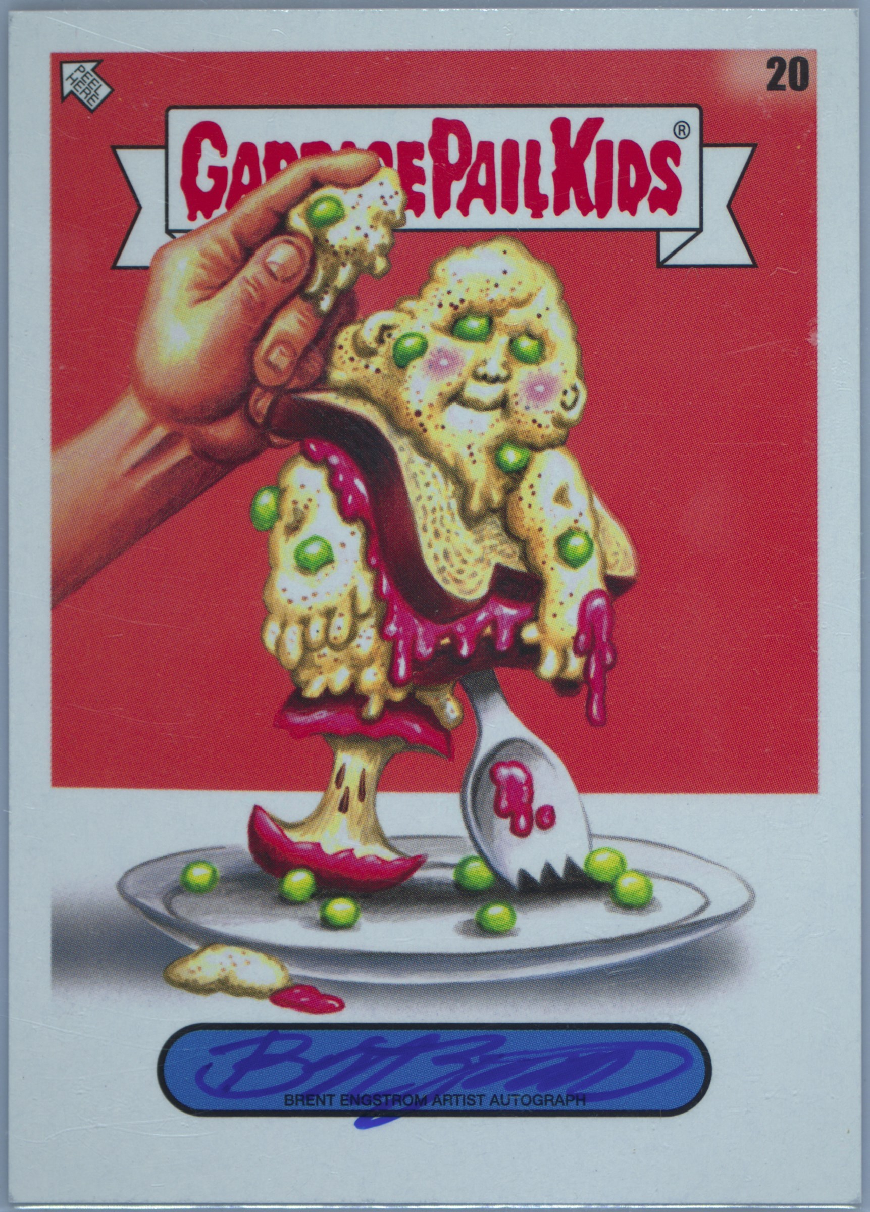 2024 Topps Garbage Pail Kids Series 1: Kids At Play Artist Autographs #20 Brent Engstrom front