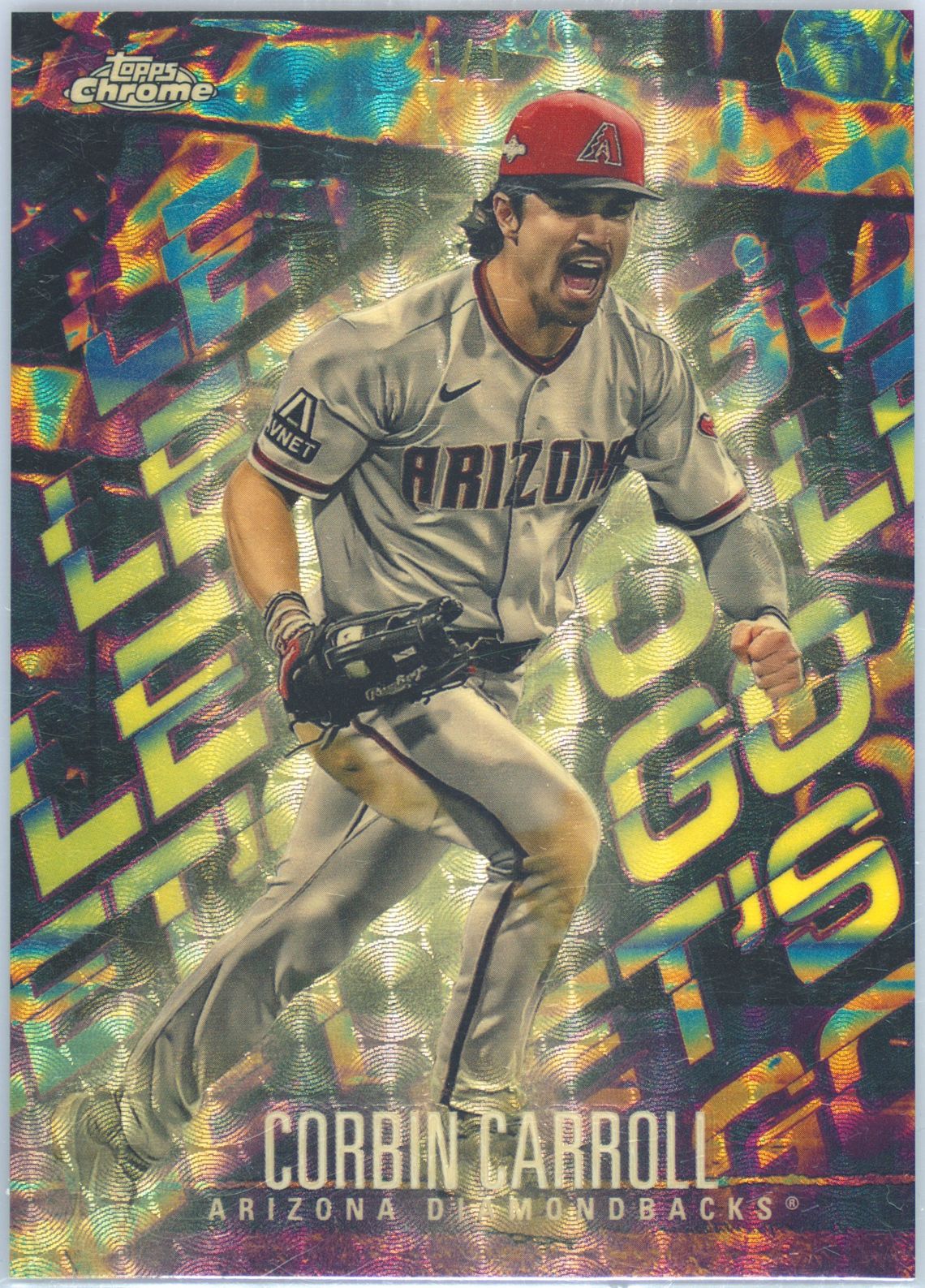 Topps - Case Hit 2024 Topps Chrome 角田裕毅 Let&#39;s Go 2024 Topps Let's Go! - BaseballCardPedia.com