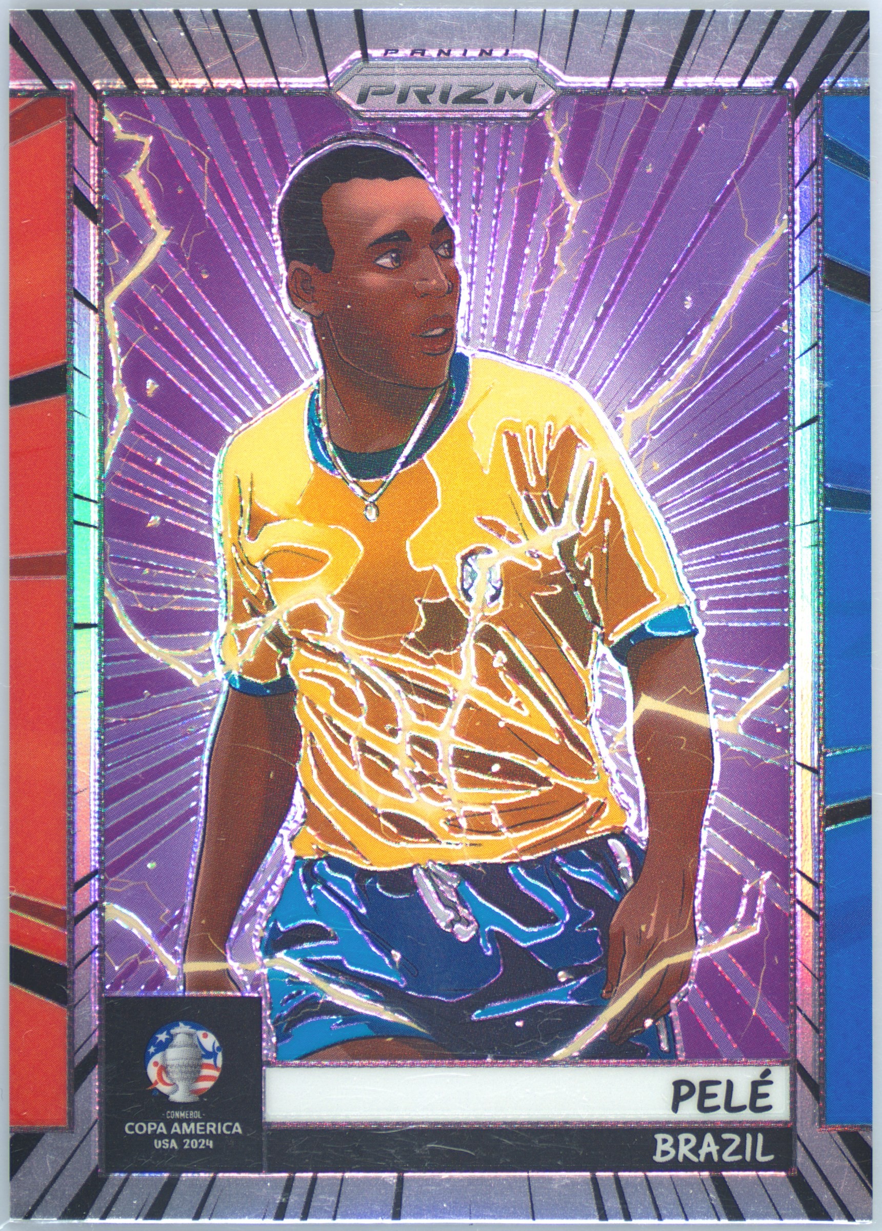 直筆サイン！】ペレ | PELE ブラジル Panini Prizm Soccer World Cup 