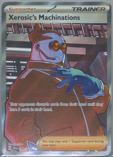 PSA 10 Xerosics Machinations Ultra Rare #089 2024 Sfa