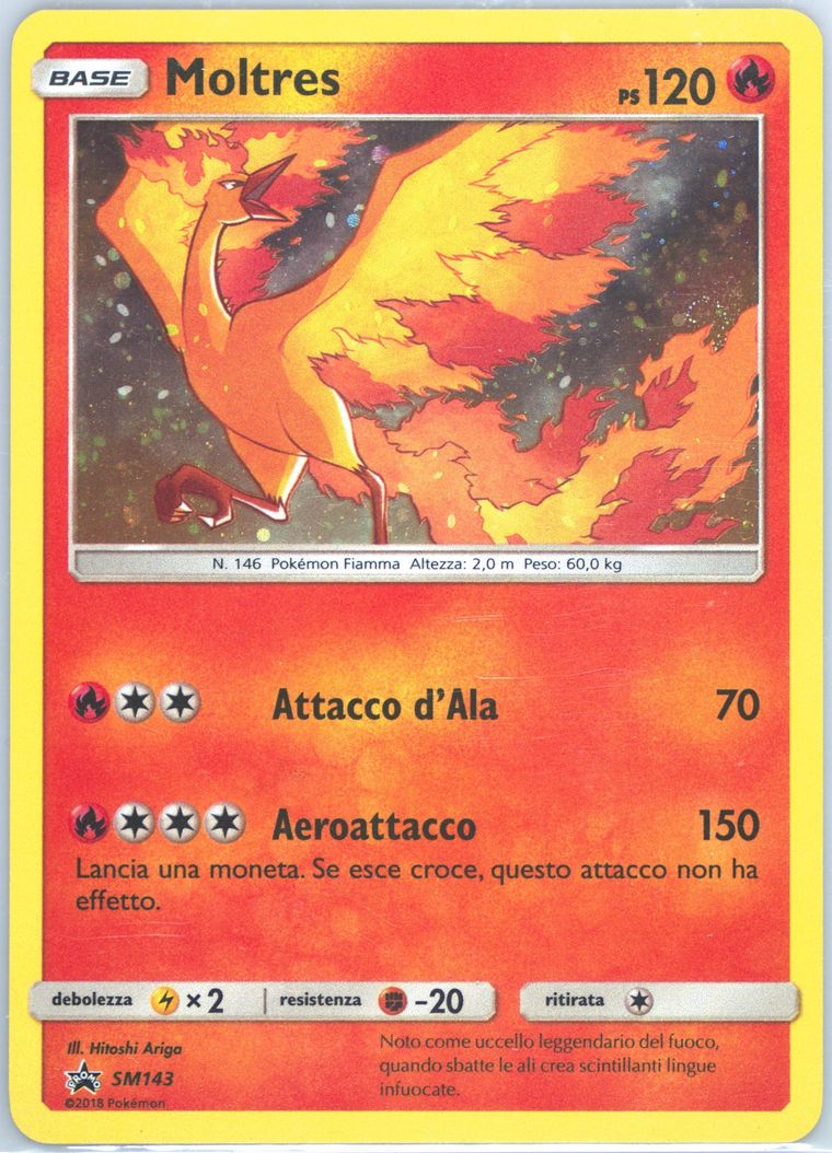 Moltres-Holo - Sm Promos