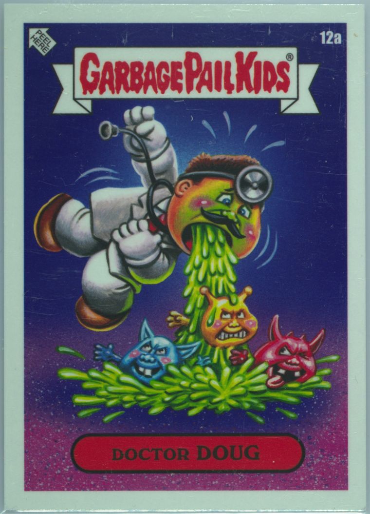 2024 Topps Garbage Pail Kids: Game Over Level 3 #12a Doctor Doug front