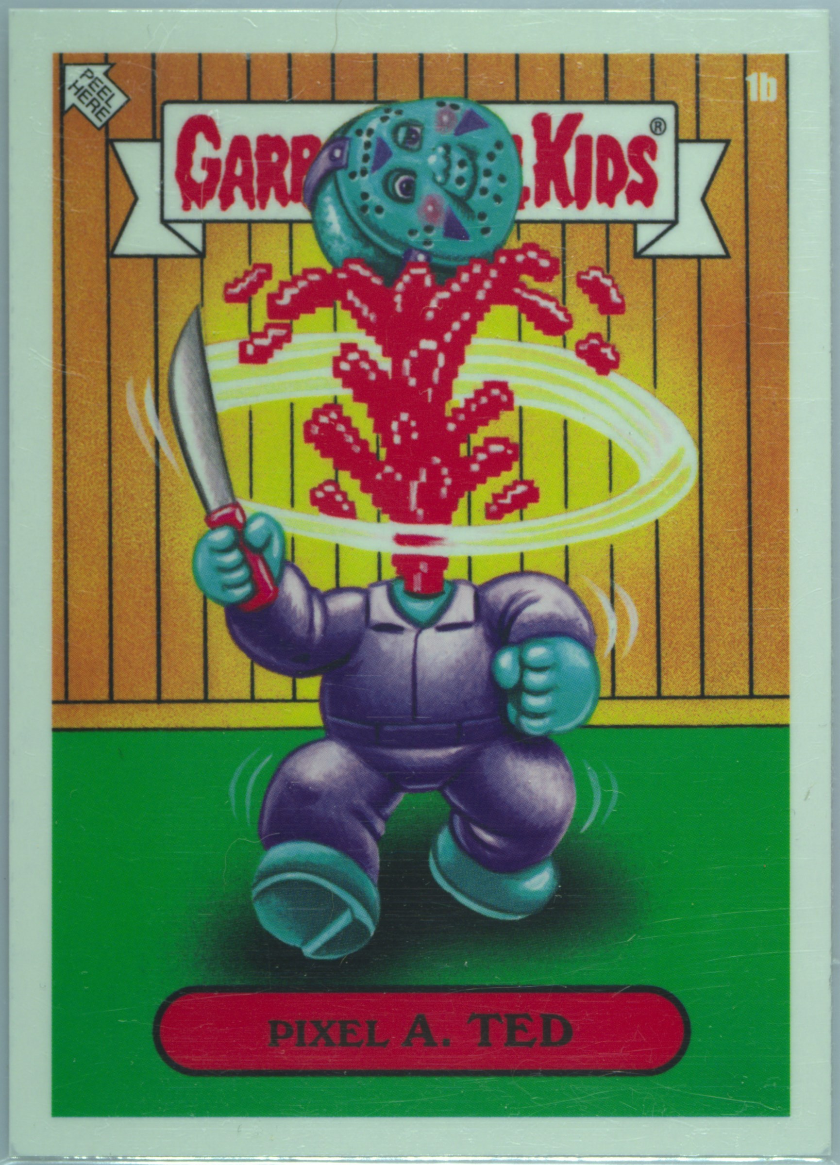 2024 Topps Garbage Pail Kids: Game Over Level 1 #1b Pixel A. Ted front