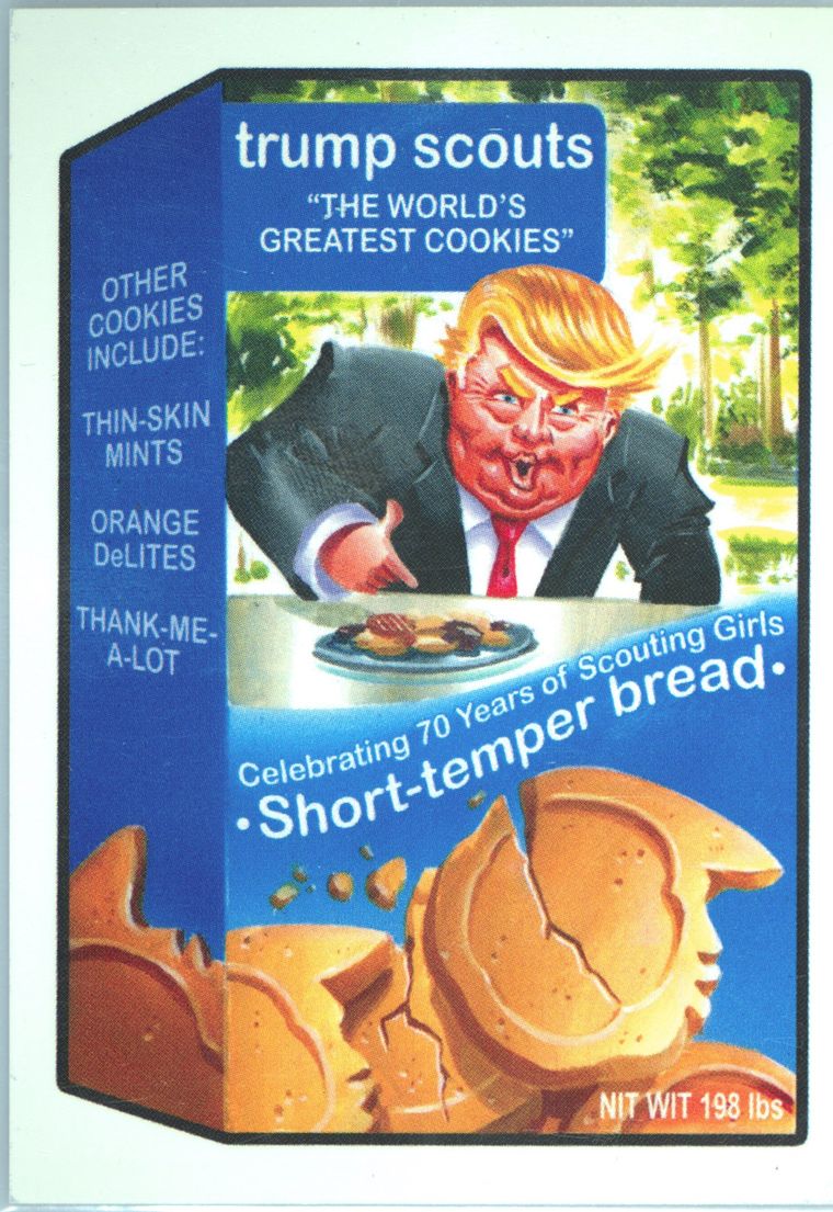 Trump Scout Cookies