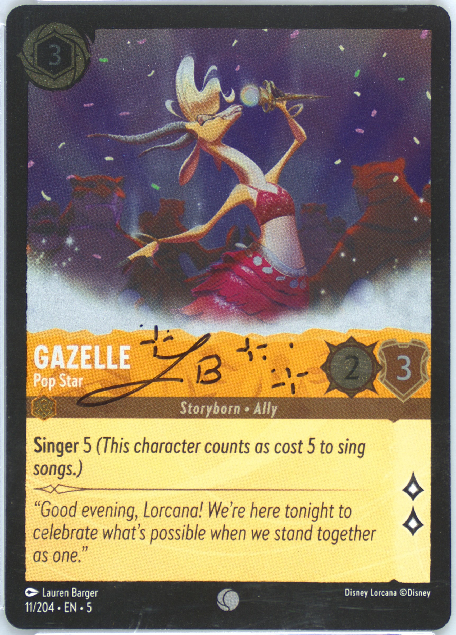 Auction Prices Realized Tcg Cards 2024 Disney Lorcana En 5
