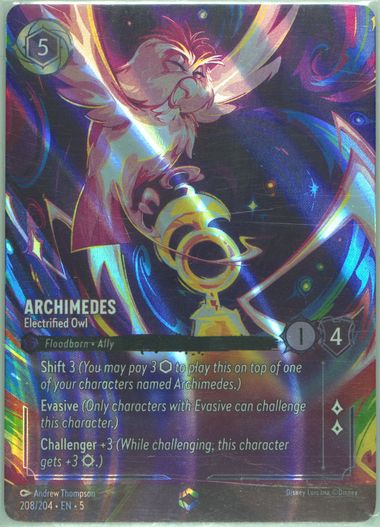 PSA10 Disney Lorcanaアルキメデス #208 7450 Auction Prices Realized