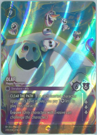 オラフページ Auction Prices Realized Tcg Cards 2024 DISNEY LORCANA EN 5