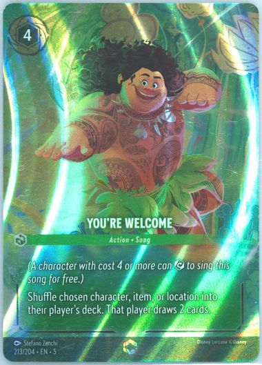 ディズニーロルカナ　俺のおかげさ　you're welcome 俺のおかげさ - You're Welcome - ディズニーロルカナ日本語まとめ