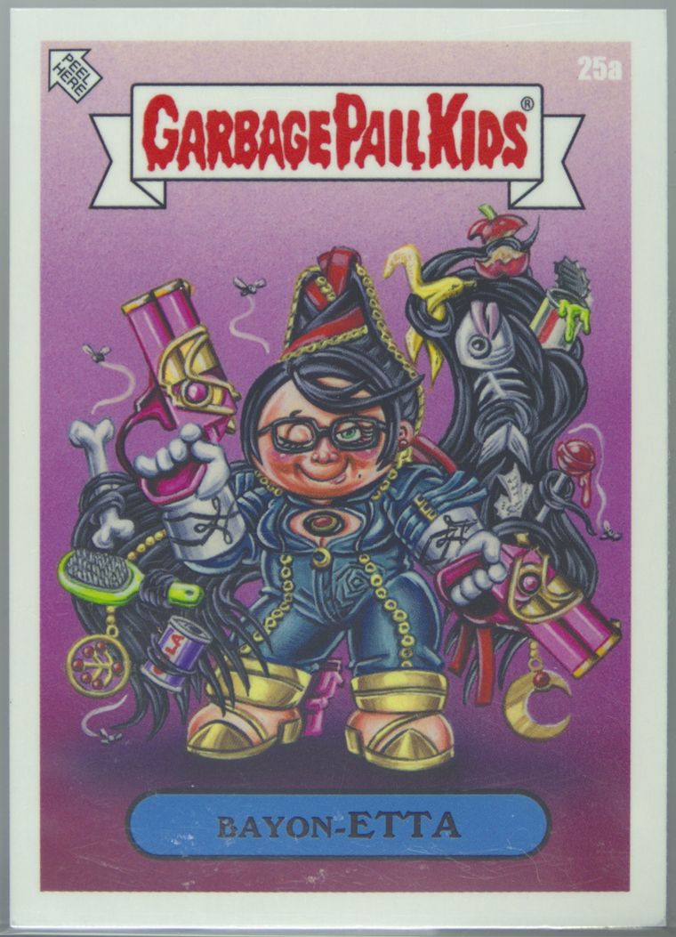2024 Topps Garbage Pail Kids: Game Over Level 5 #25a Bayon-Etta front