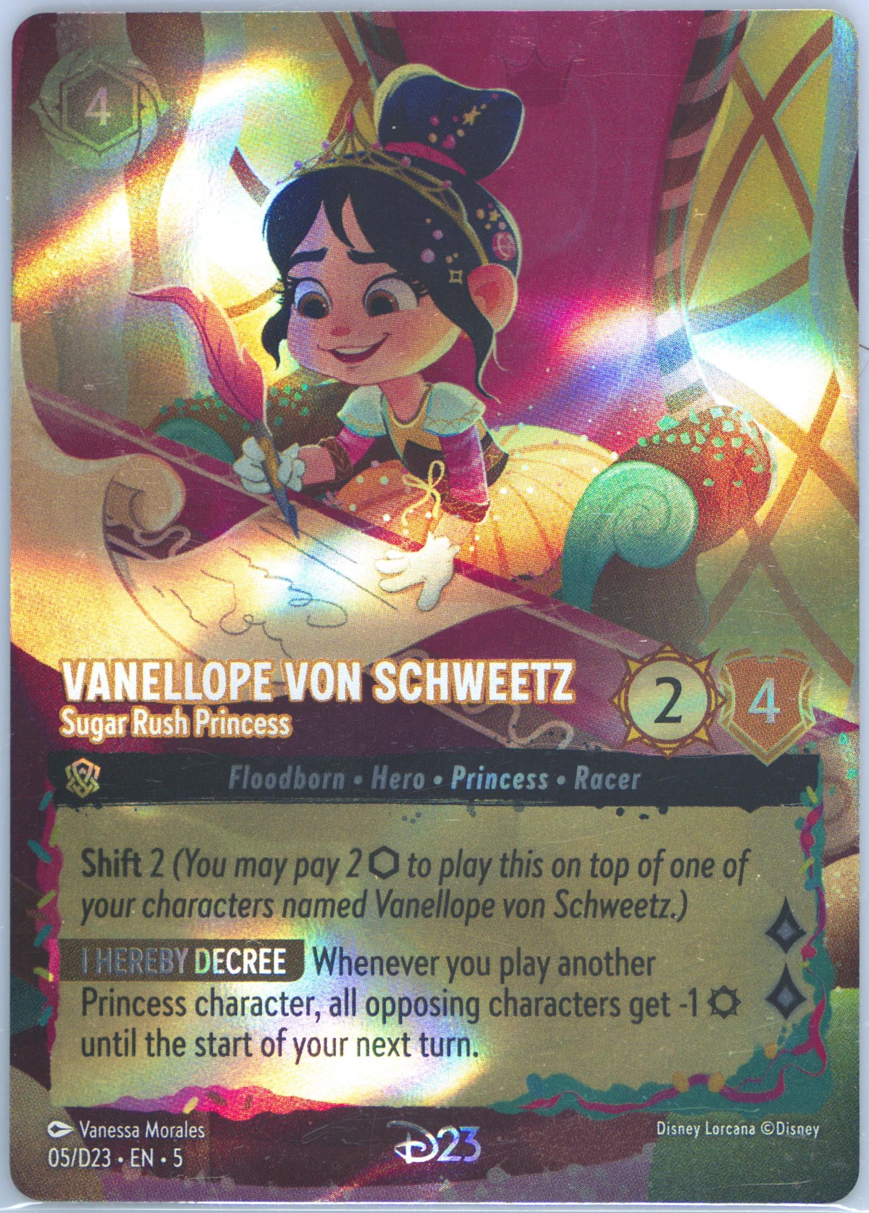 【PSA10】　ロルカナ D23 プロモ ヴァネロペ 英語 PSA10】ディズニーロルカナ D23限定 ヴァネロペ 英語版｜Yahoo!フリマ