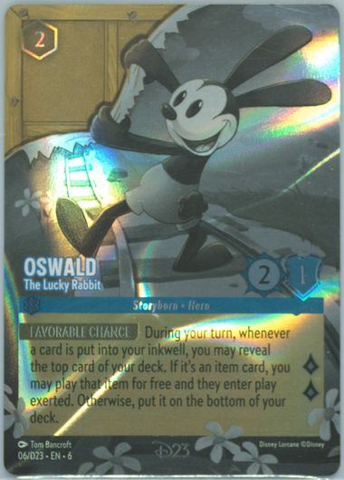 Auction Prices Realized Tcg Cards 2024 DISNEY LORCANA EN D23