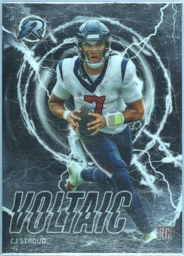 PSA 10 Gem Mint 2023 Topps CJ Stroud #RV2 Resurgence Voltaic Rookie Football Card
