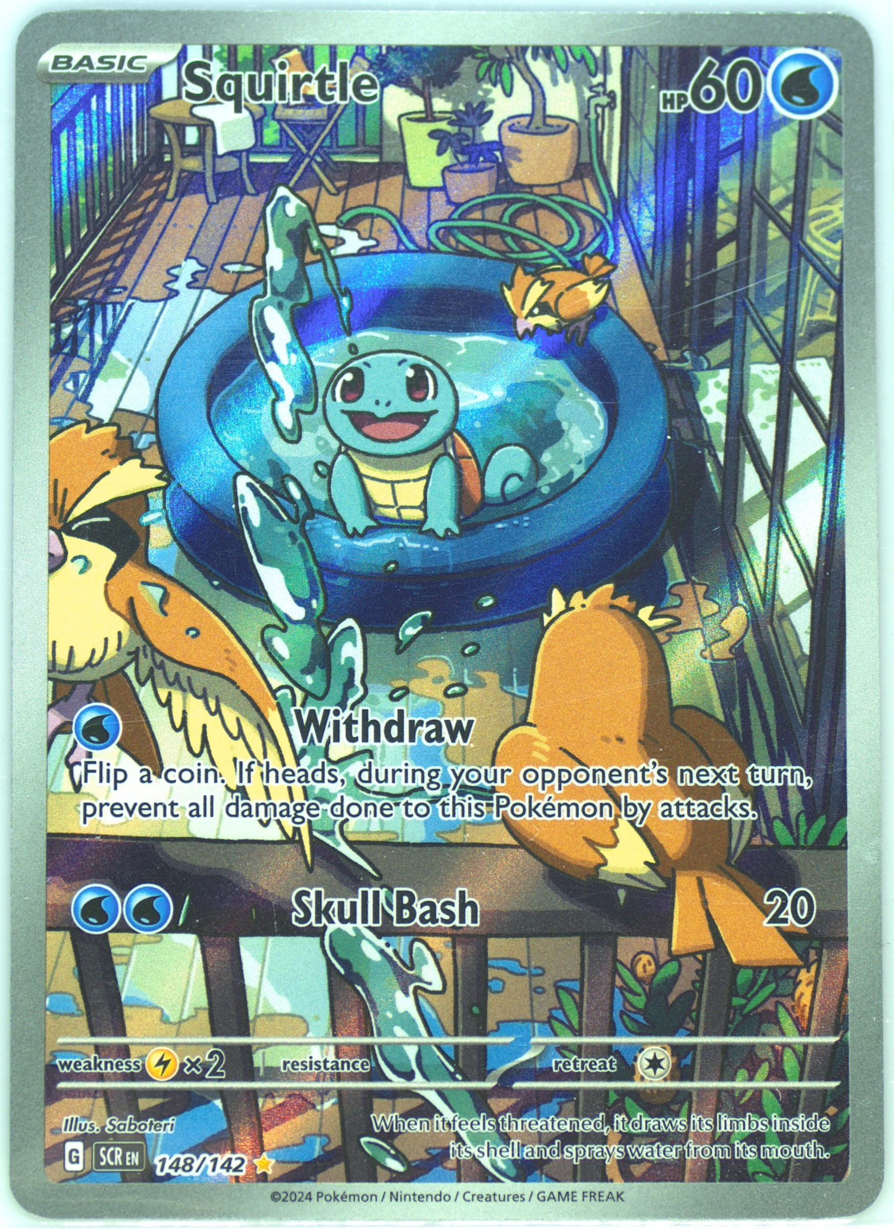 pokemon card squirtle full art Olivia 111/111 Full Art