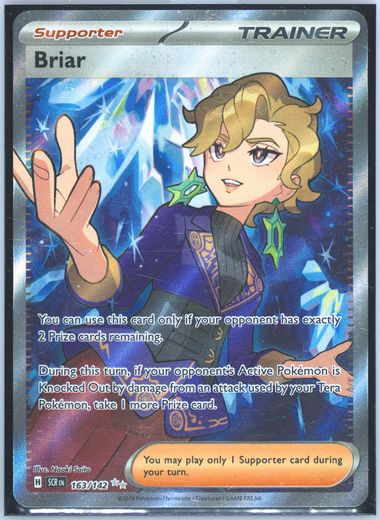 PSA10 ブライア SR① PSA 10 Briar Ultra Rare #163 2024 Pokemon Scr Stellar Crown