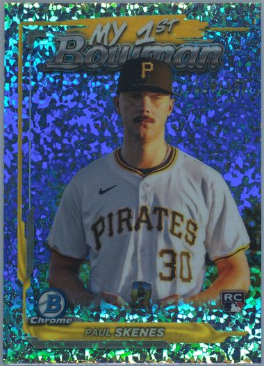 シングルカード Topps - PSA 10 Bowman Paul Skenes My 1st Bowman PSA 10 PAUL SKENES 1st 2023 Bowman Draft Paper PIRATES
