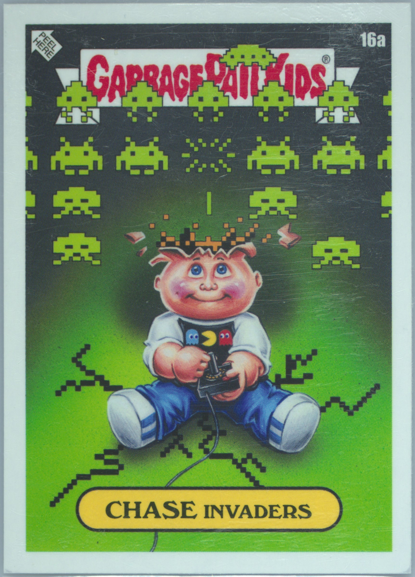2024 Topps Garbage Pail Kids: Game Over Level 4 #16a Chase Invaders front