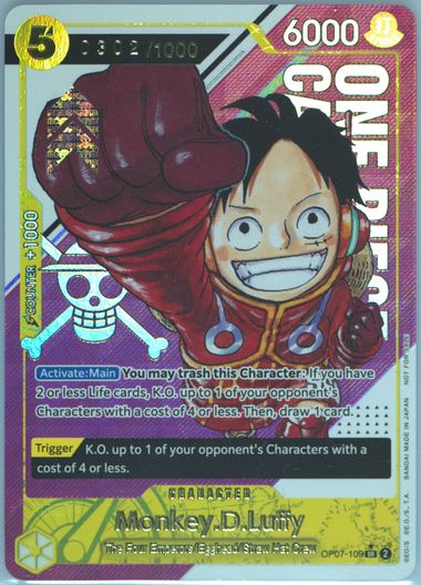 Auction Prices Realized Tcg Cards 2024 ONE PIECE