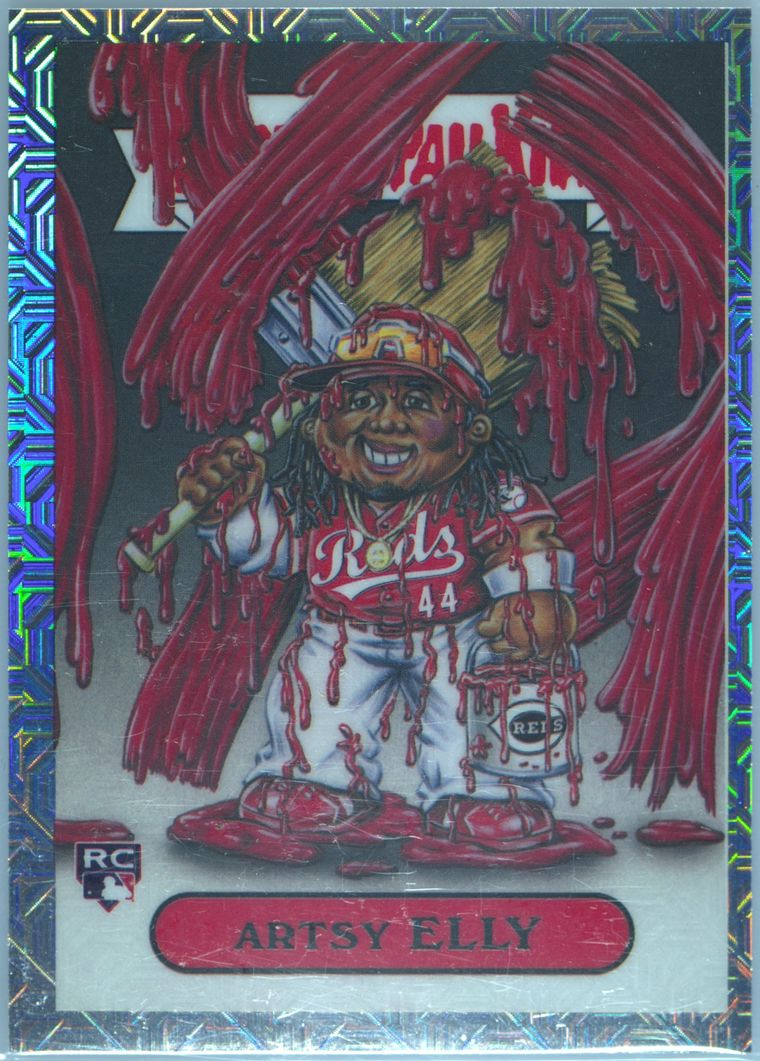 2024 Topps Bowman Chrome Mega Box Bowman GPK Chrome #6 ARTSY ELLY front