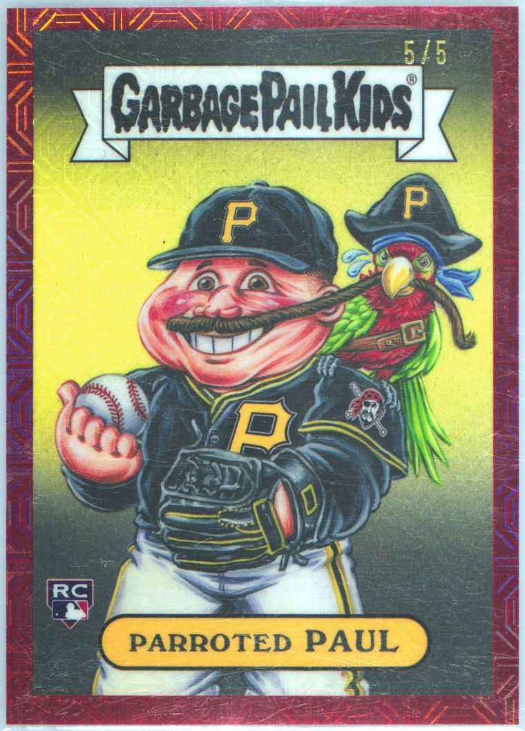 2024 Bowman Chrome Mega Box Bowman Gpk Paul Skenes Parroted Paul — Red Refractor PSA 10