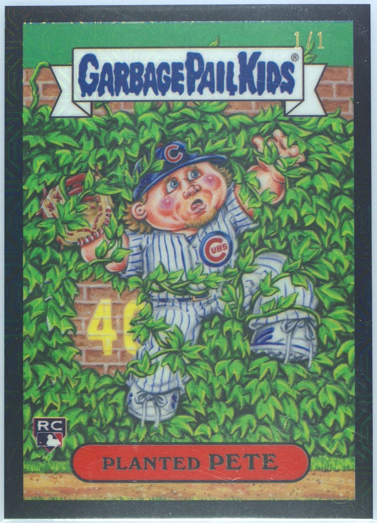 Pete Crow-Armstrong #5 Black Refractor 1/1
