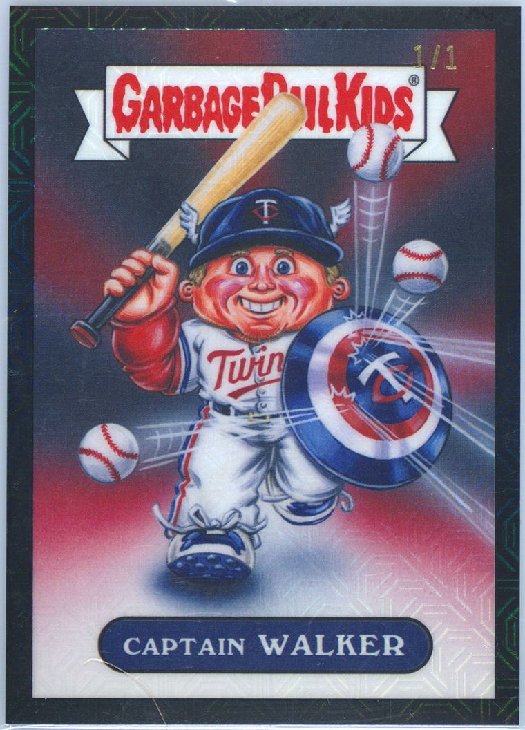 Walker Jenkins #9 Black Refractor 1/1