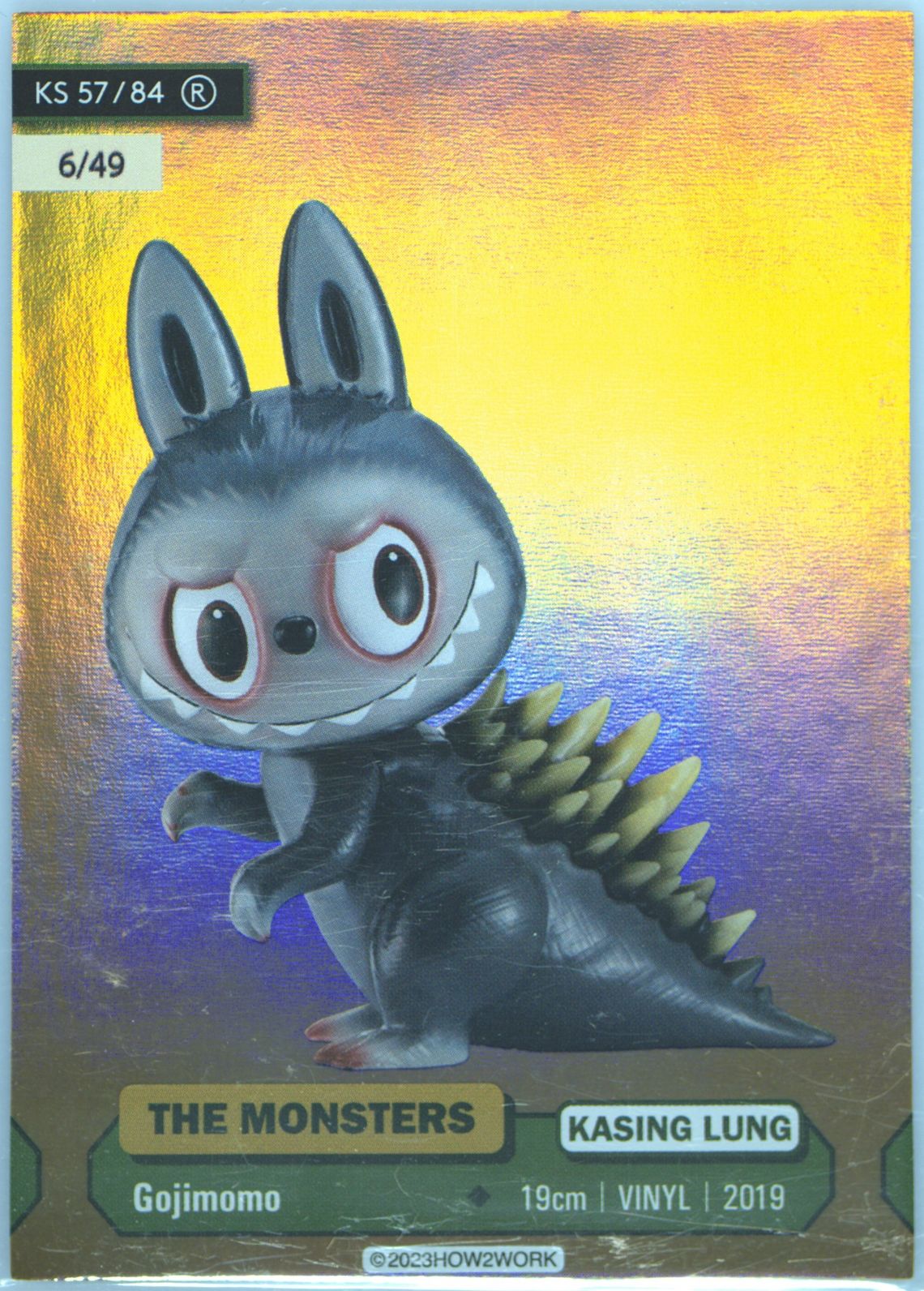 How2work】The Monster Series 2 ラブブカード Labubu 2023 How2work