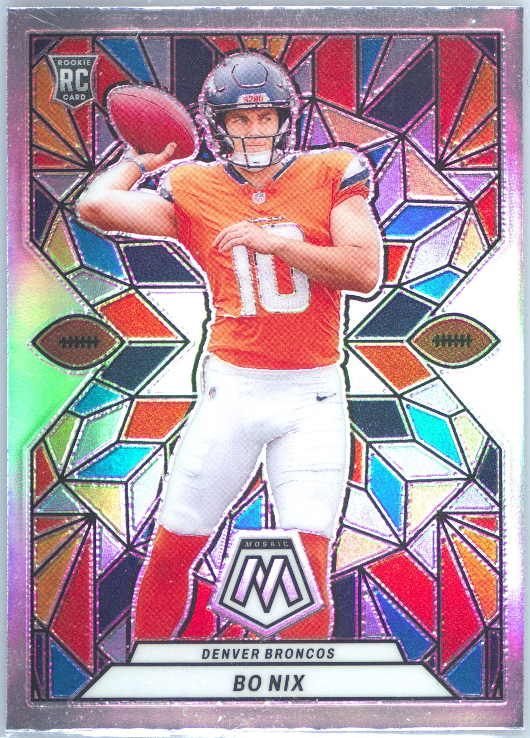 Auction Prices Realized Football Cards 2024 Panini Mosaic Stained