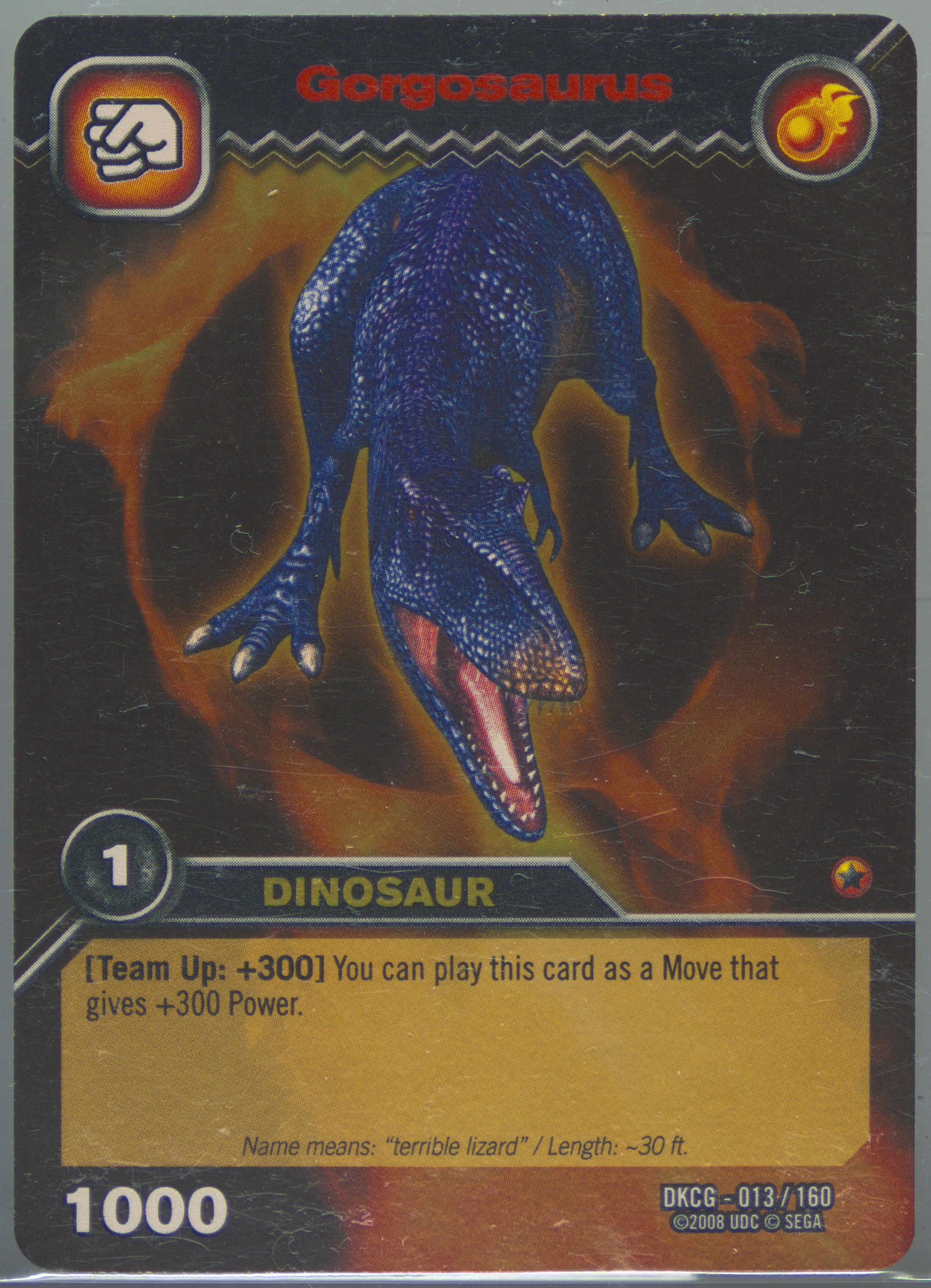 Grandadasaurus Card Spec Details