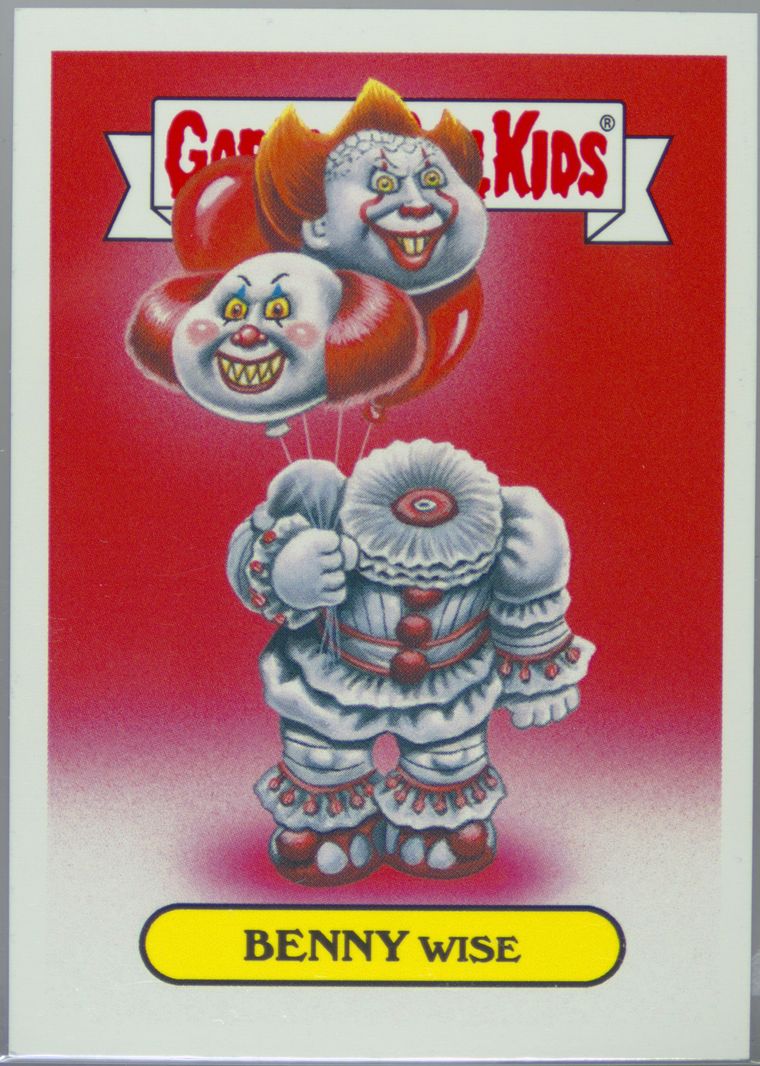 Benny Wise #7A PSA 10 Garbage Pail Kids card front