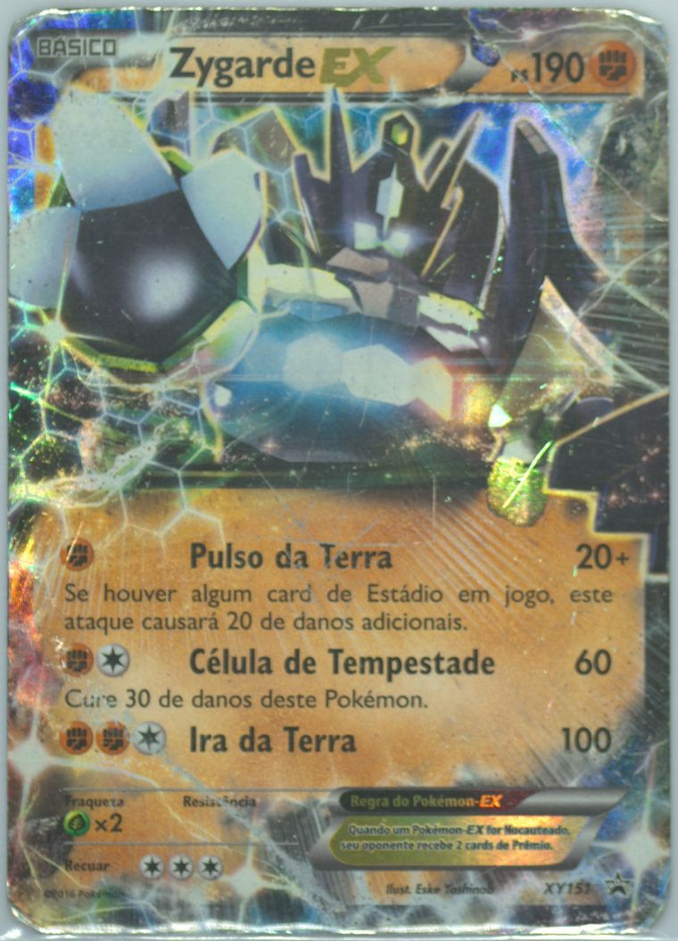Zygarde EX (Pokemon Xy Black Star Promo)