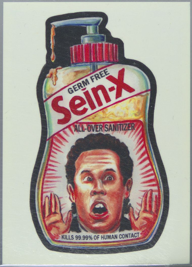 2017 Topps Garbage Pail Kids Network Spews #81 Sein-X front