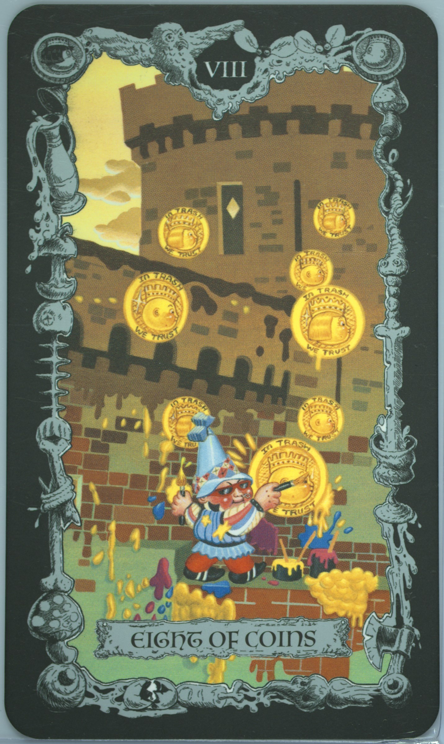 Eight Of Coins