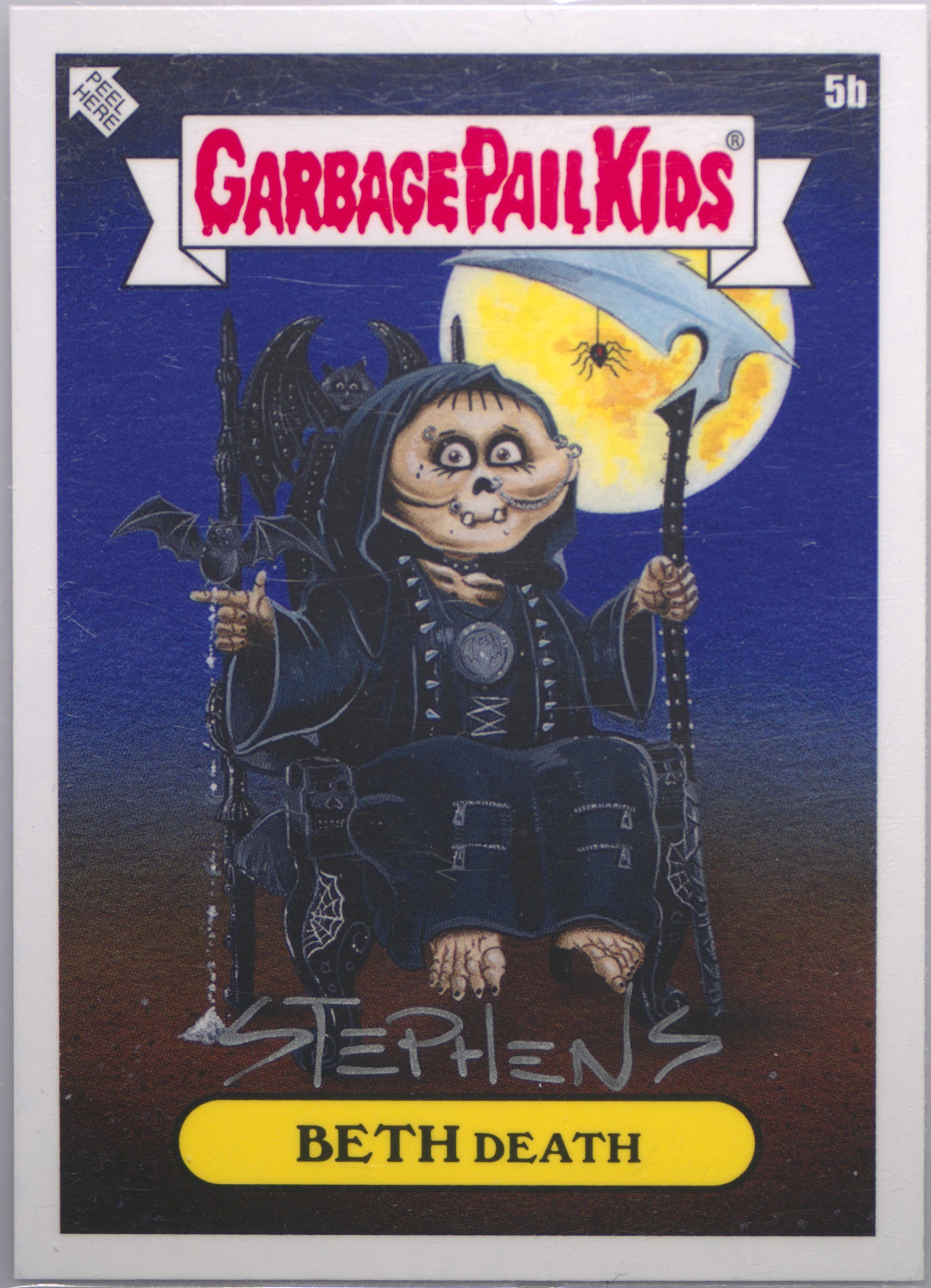 2024 Topps Garbage Pail Kids: Dressed To Grotesque #5b Beth Death front