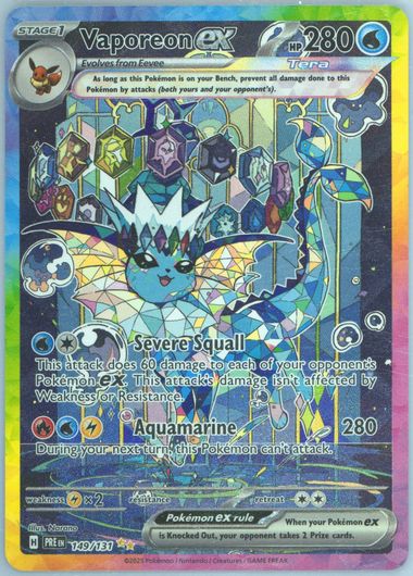 Auction Prices Realized Tcg Cards 2025 POKEMON PRE EN-PRISMATIC
