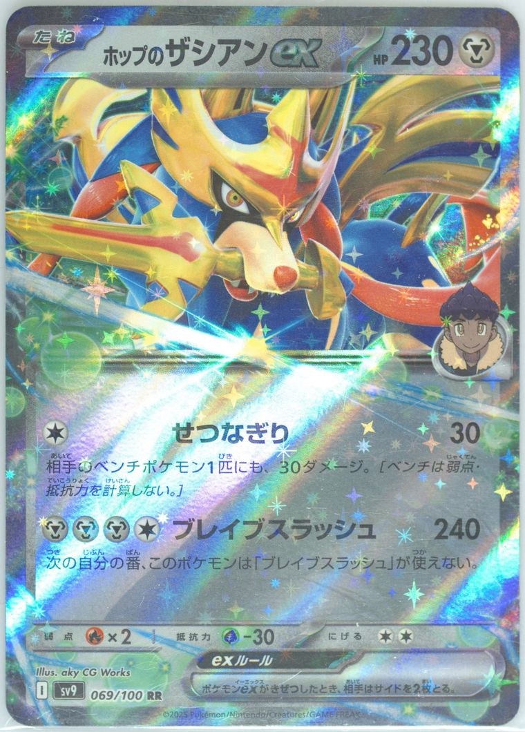 Hop's Zacian EX - Battle Partners