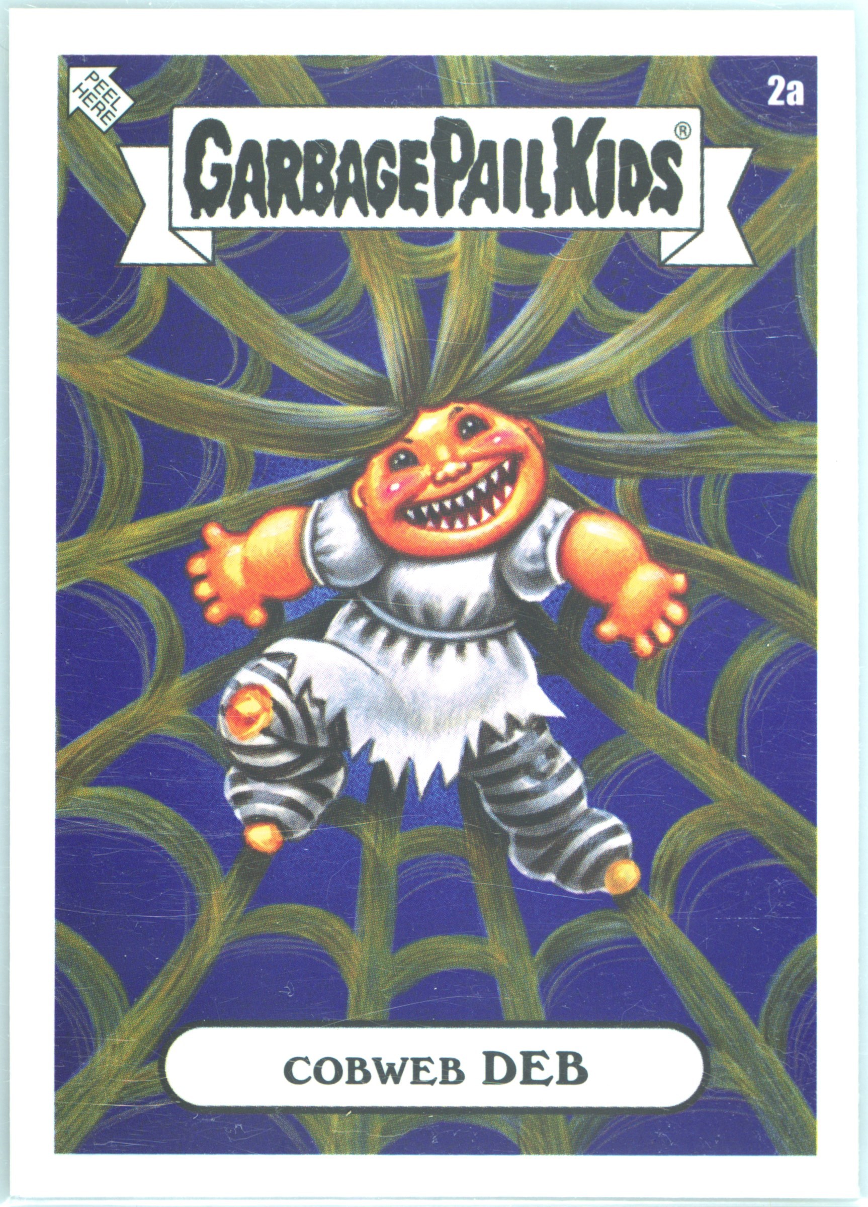 2024 Topps Garbage Pail Kids Oh The Horror-Ible #2a Cobweb Deb front
