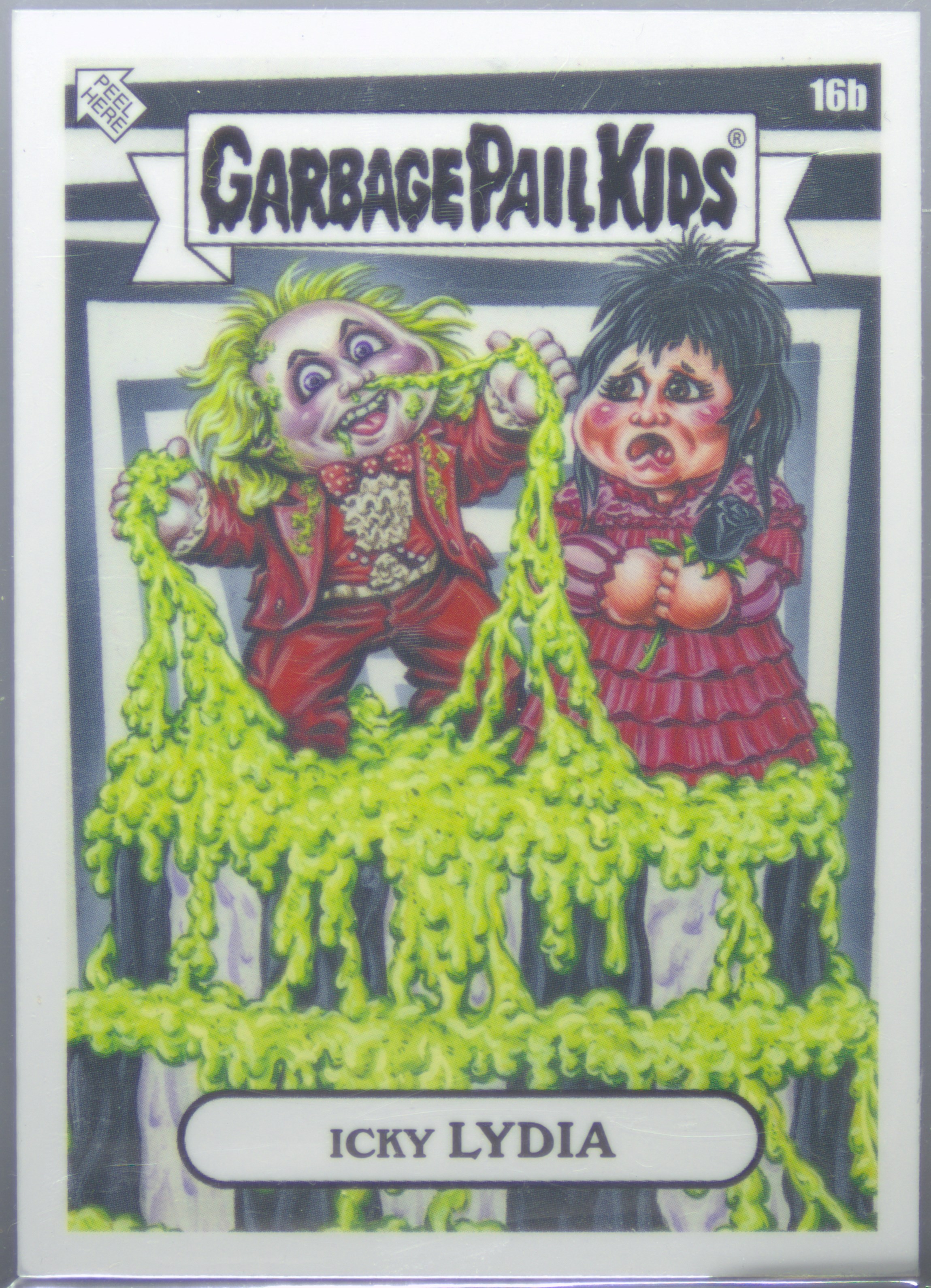 2024 Topps Garbage Pail Kids Oh The Horror-Ible #16b Icky Lydia front