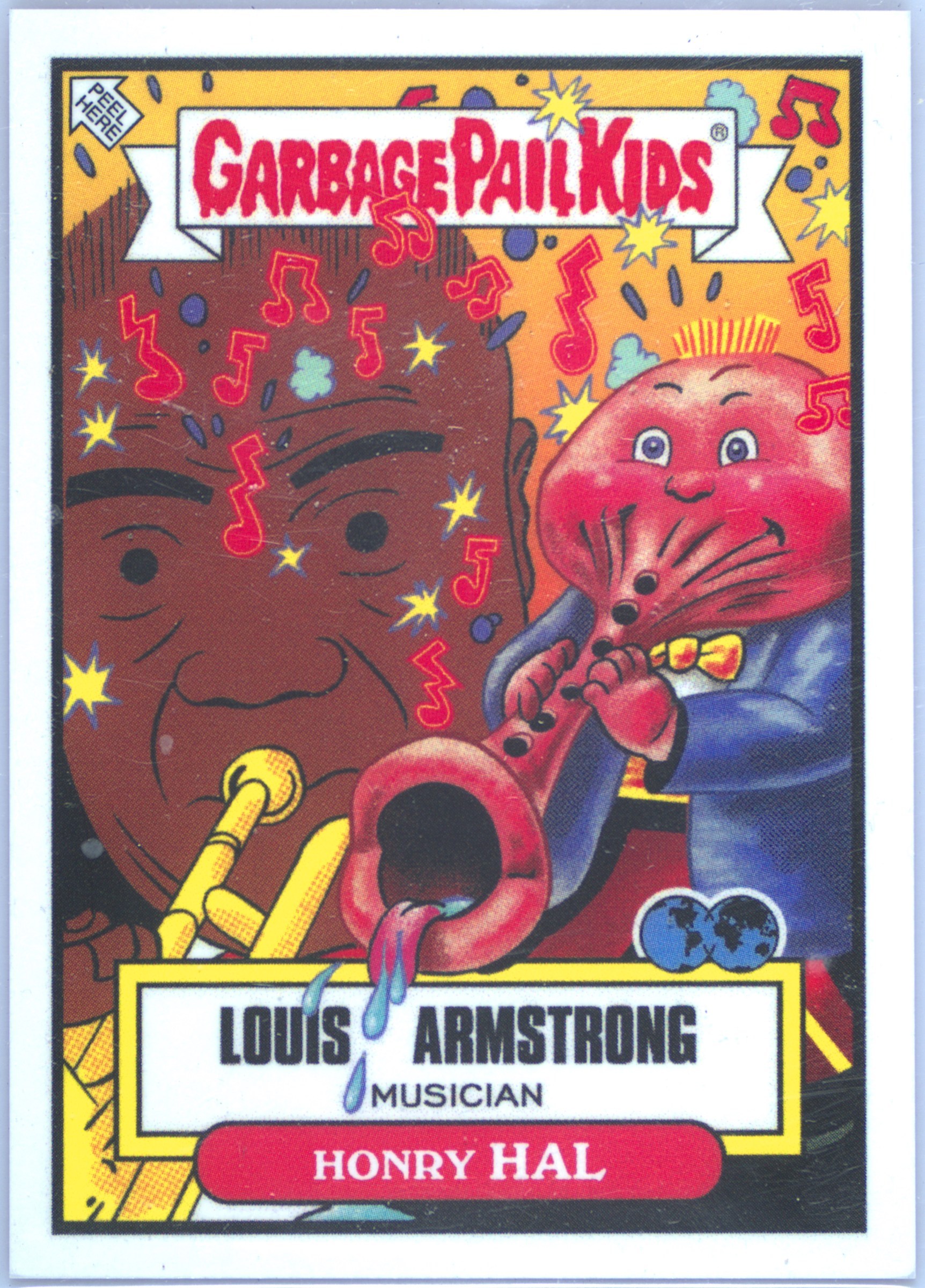 2023 Topps X Ermsy Entertainment Blend Look 'n See #14a Honry Hal front