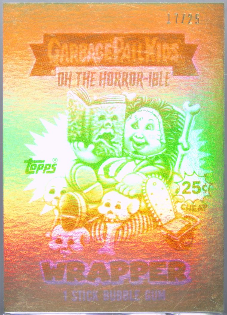 2024 Topps Garbage Pail Kids Gold #6 Wrapper front