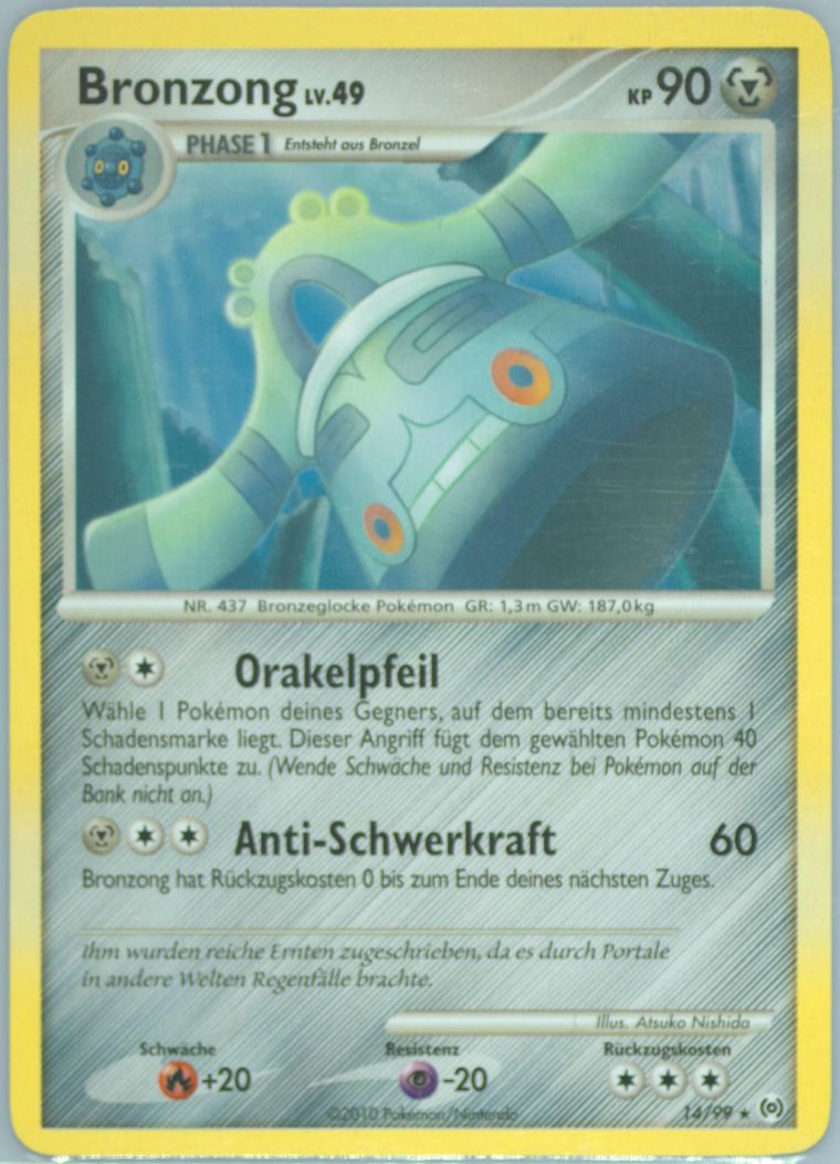 Bronzong (Pokemon Platinum Arceus German)