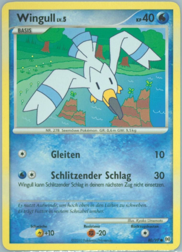Wingull (Pokemon Platinum Arceus German)