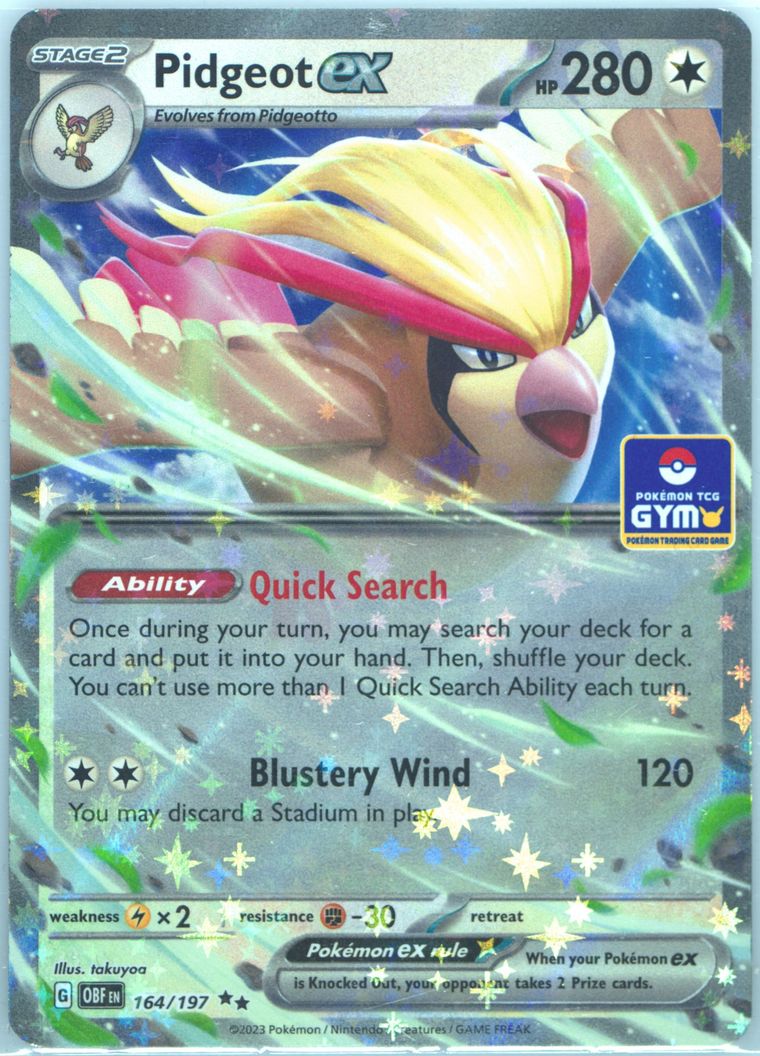 Pidgeot EX (Obsidian Flames)