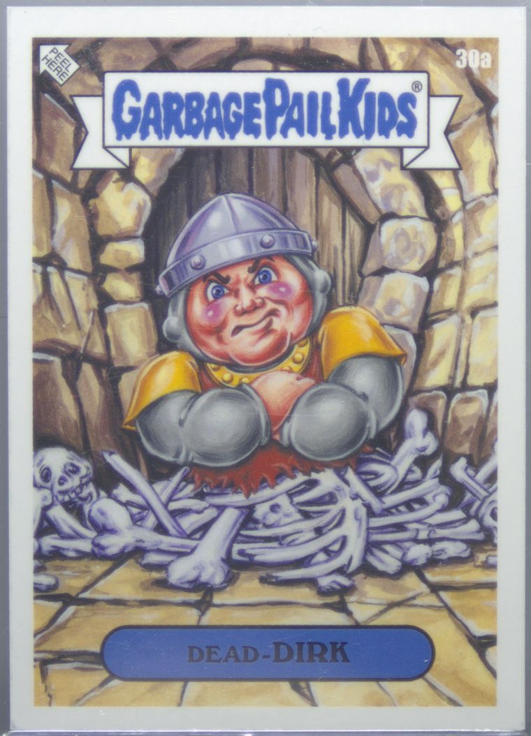 2024 Topps Garbage Pail Kids: Game Over Level 6 #30a Dead-Dirk front