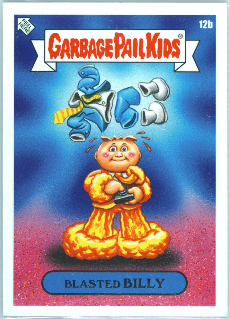 2024 Topps Garbage Pail Kids: Dressed To Grotesque #12b Blasted Billy front